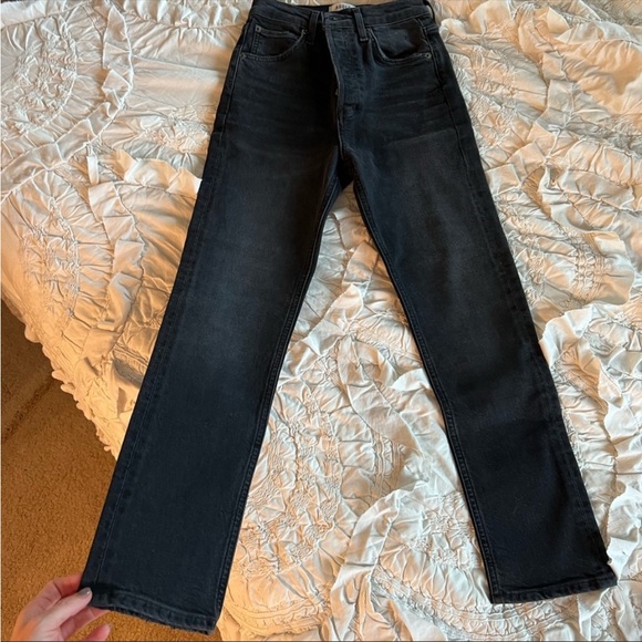 AGOLDE Riley High Rise Crop size 23 - Picture 9 of 11